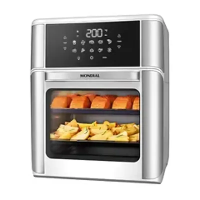 Air Fryer Mondial Branco/Inox/Inox